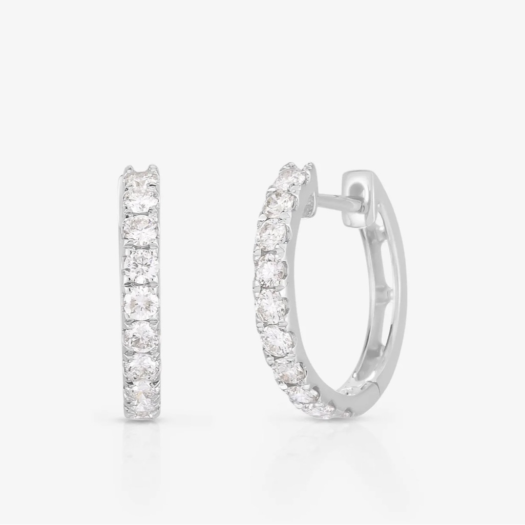 Ring Concierge Jumbo Diamond Huggies
